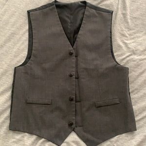 Reversible dress vest